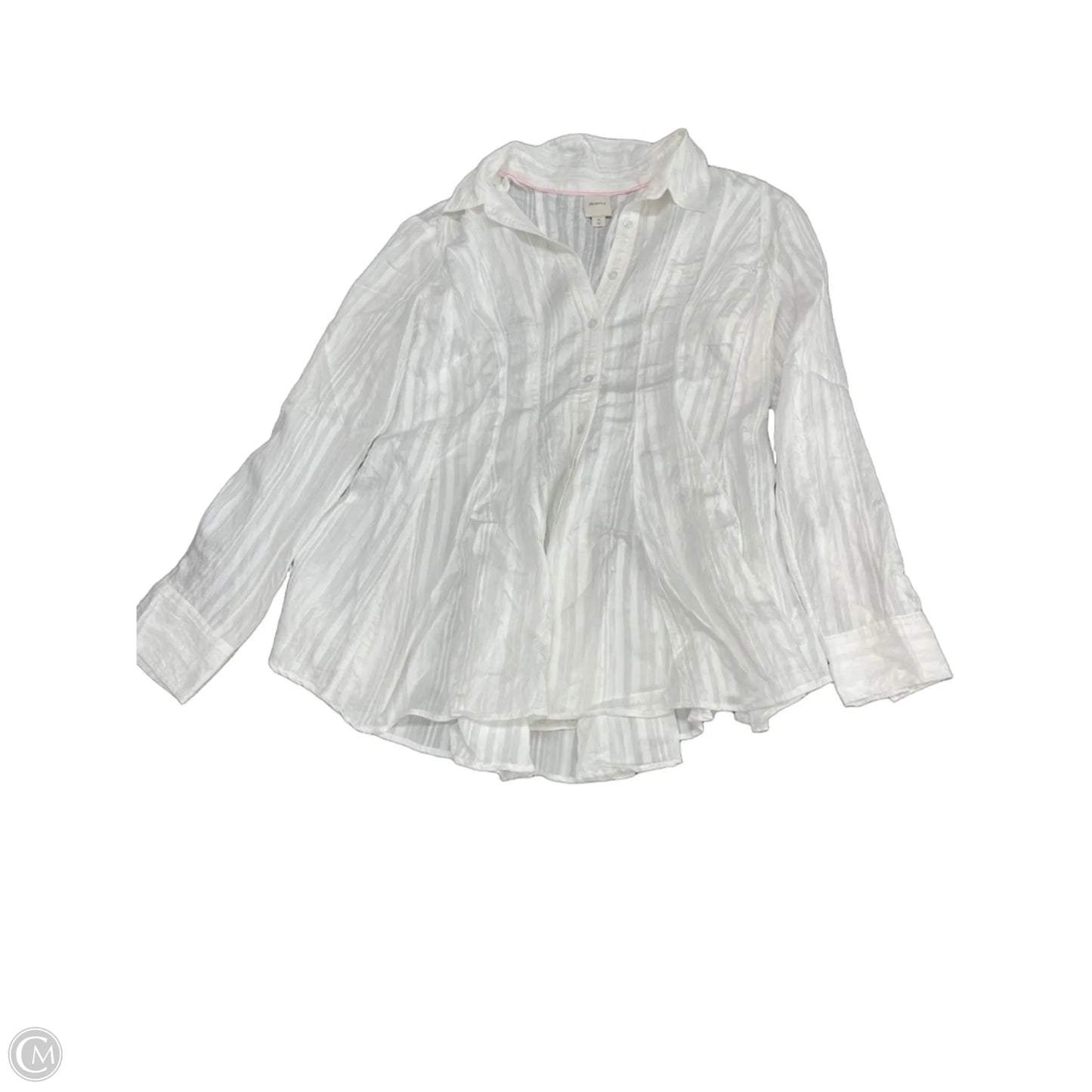 Tunic Long Sleeve By Maeve In White, Size: Xl