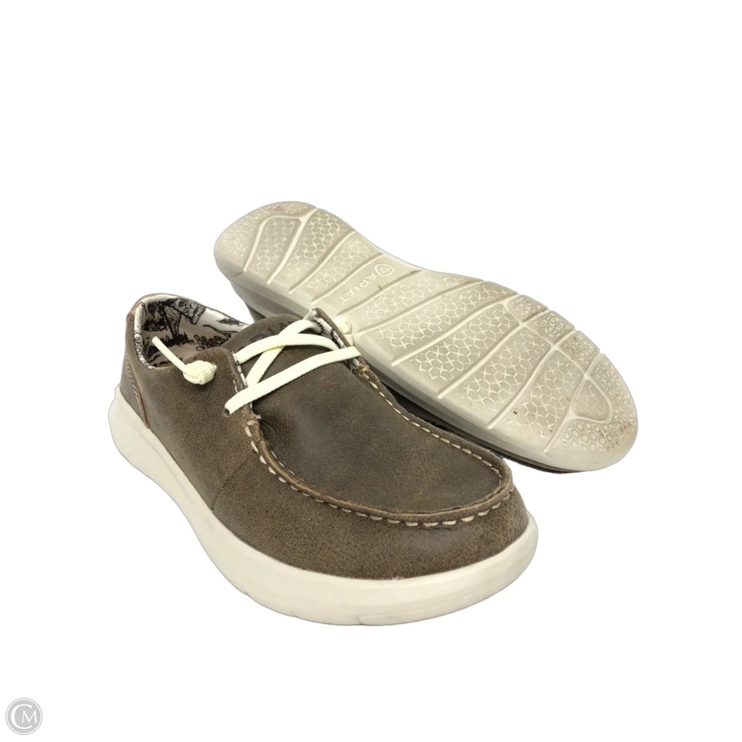 Shoes Sneakers By Ariat In Brown, Size: 6