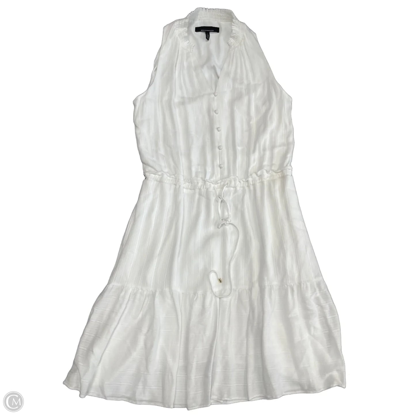 Dress Casual Short By White House Black Market In White, Size: L