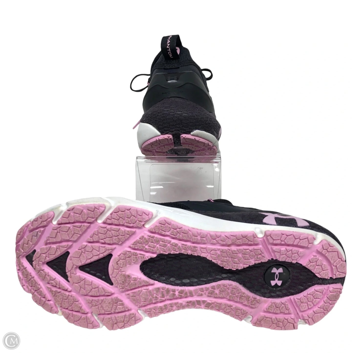 Shoes Athletic By Under Armour In Black & Pink, Size: 7.5