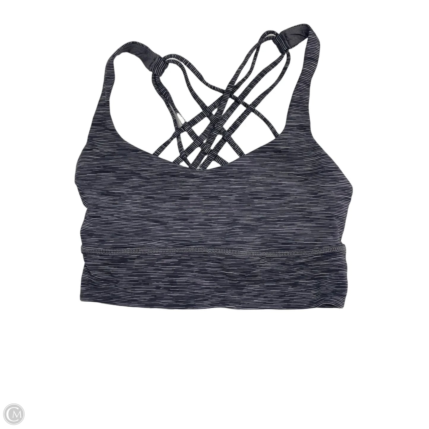 Athletic Bra By Lululemon In Grey, Size: 4