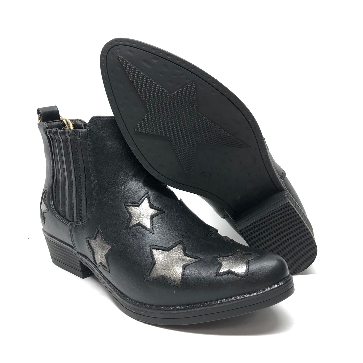 Boots Ankle Flats By Seven 7 In Black, Size: 7