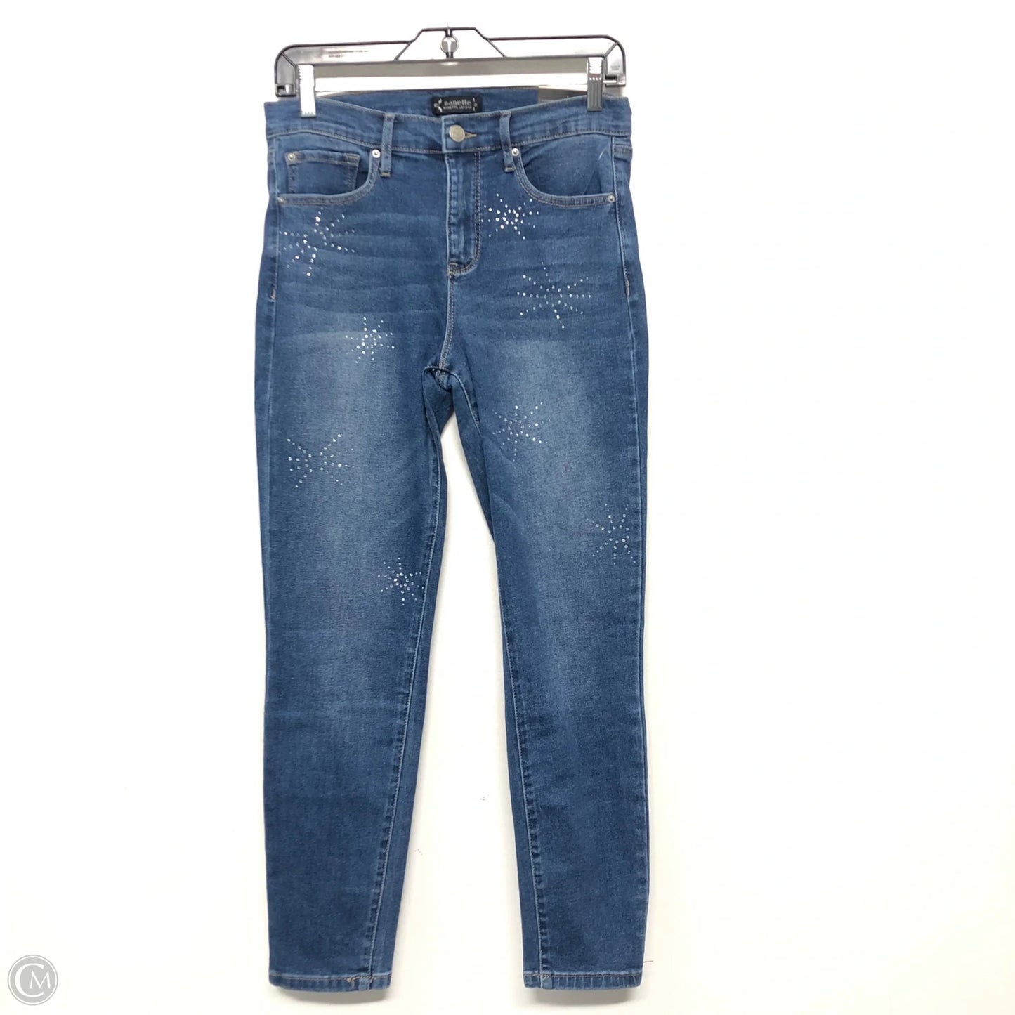 Jeans Skinny By Nanette By Nanette Lepore In Blue Denim, Size: 6