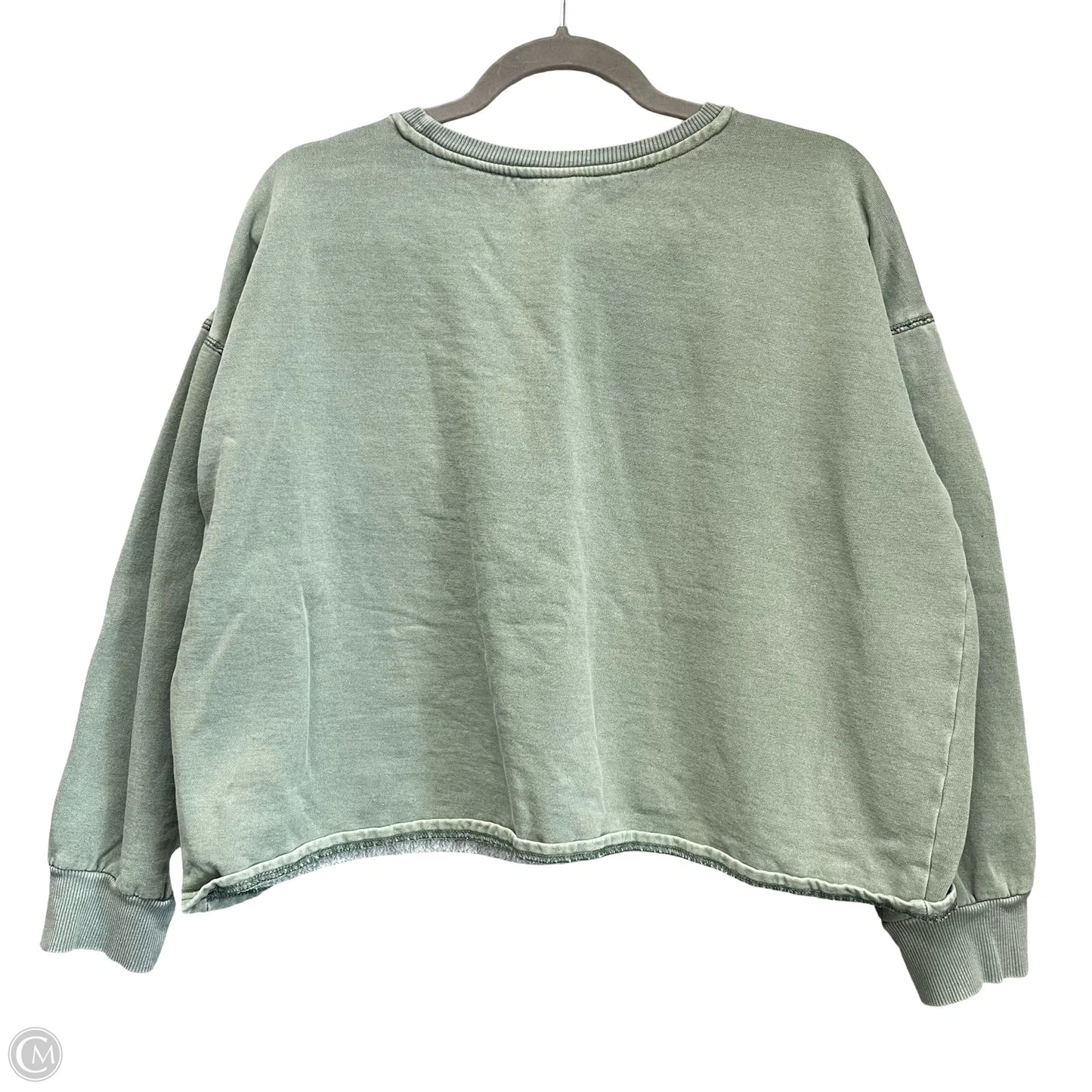 Sweatshirt Crewneck By Dip In Green, Size: L