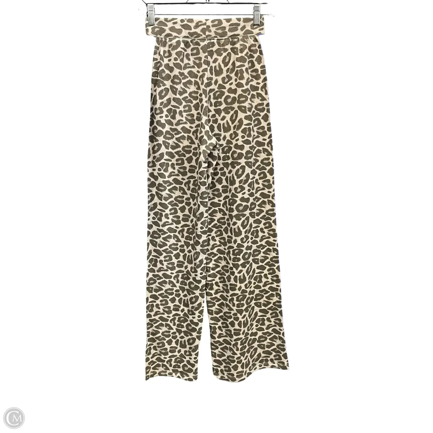 Pants Lounge By Grayson In Leopard Print, Size: Xxs
