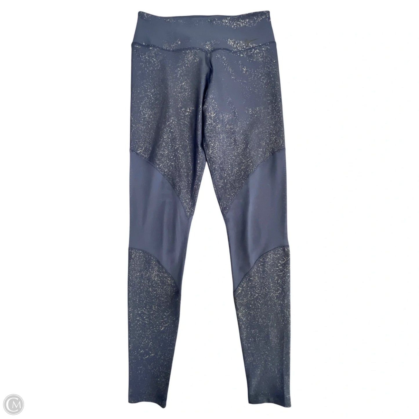 Athletic Leggings By Nike Apparel In Navy, Size: S