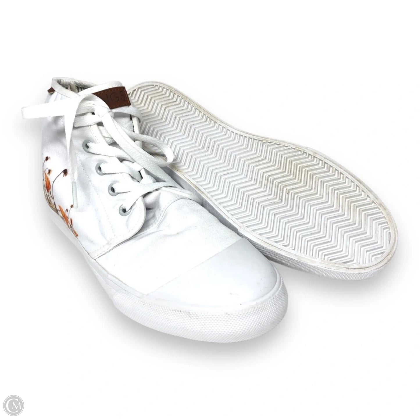 Shoes Sneakers By Clothes Mentor In White, Size: 10