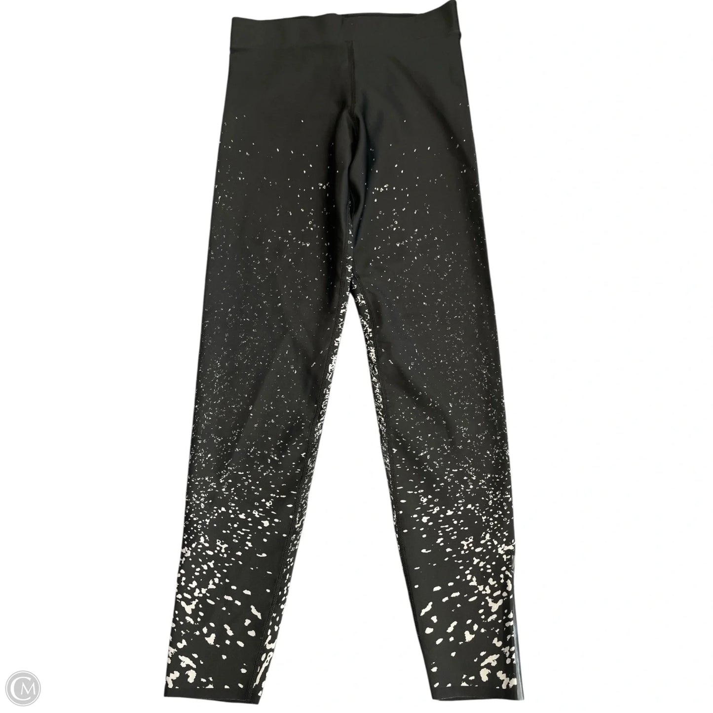 Athletic Leggings By Cmc In Black & White, Size: M
