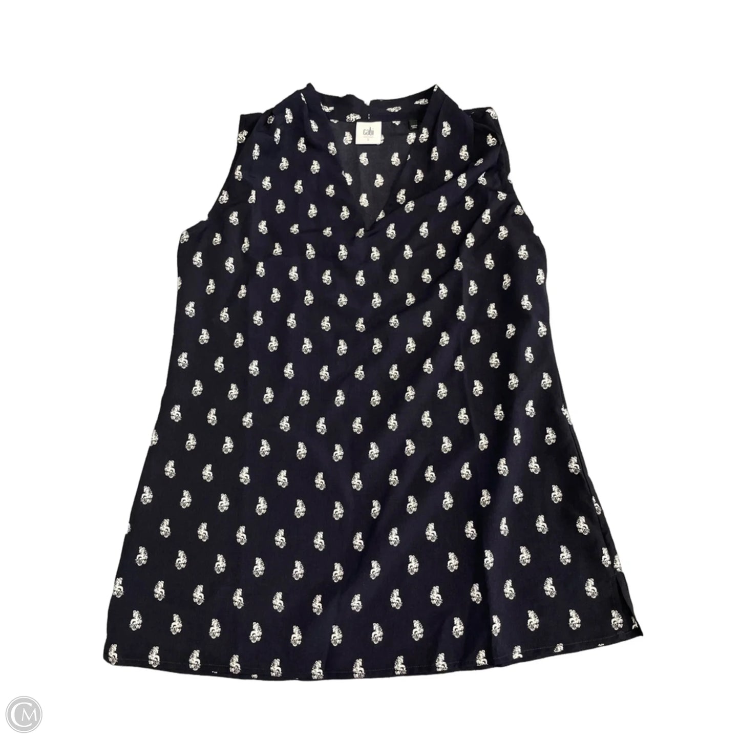 Tunic Sleeveless By Cabi In Navy, Size: S