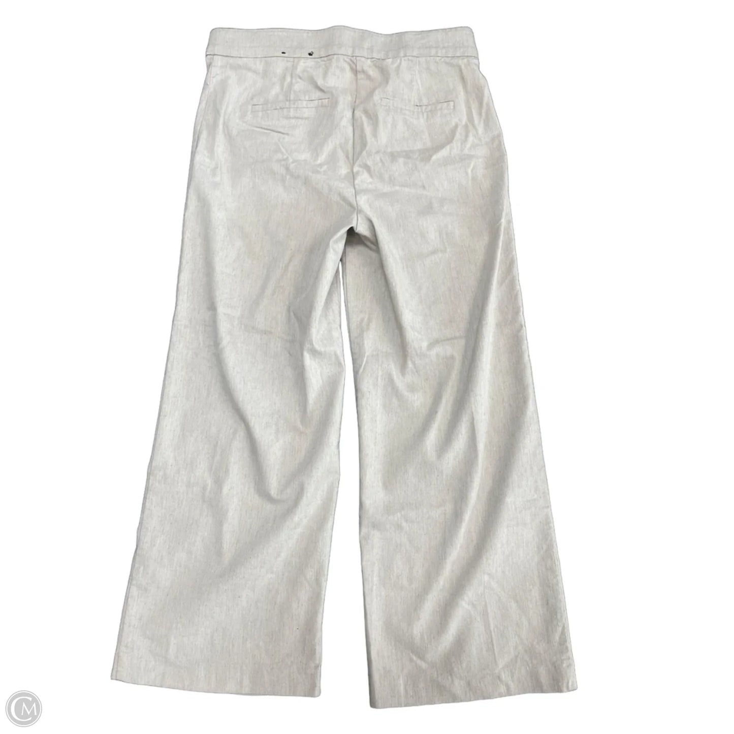 Pants Cropped By Verve In Beige, Size: S