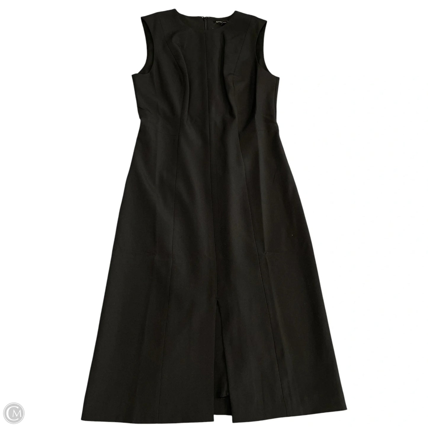 Dress Casual Midi By Calvin Klein In Black, Size: 2