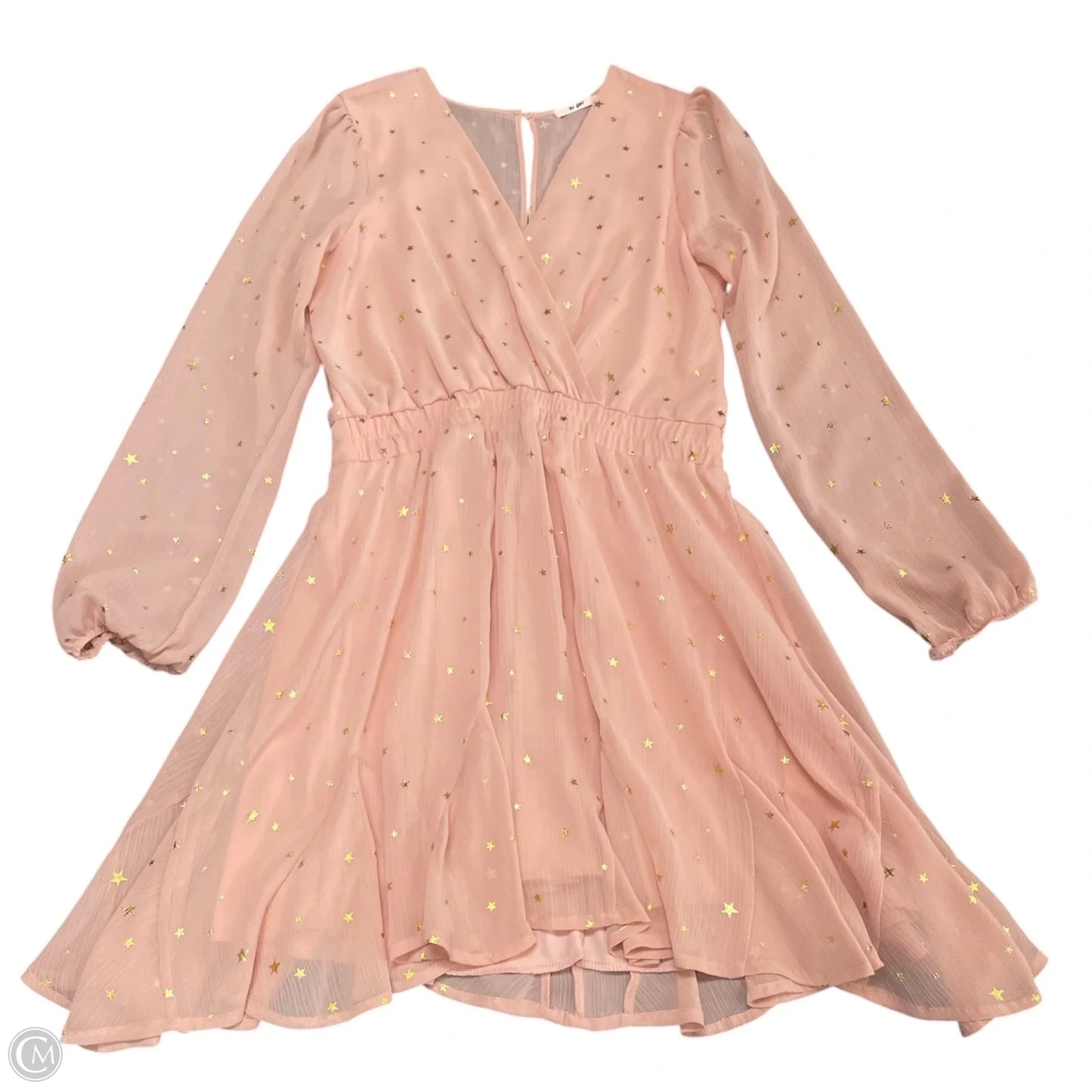 Dress Casual Short By Mi Ami In Pink, Size: S