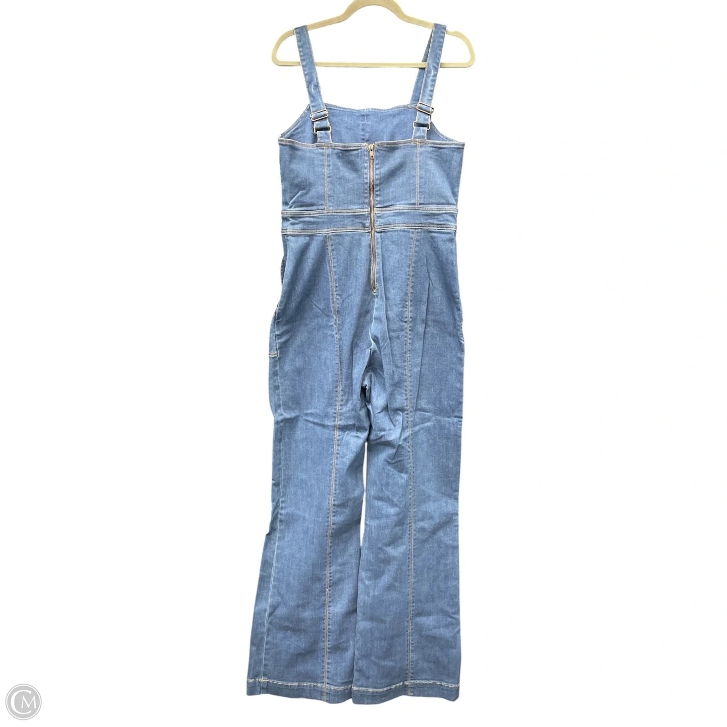 Jumpsuit By Eva Mendes In Blue, Size: 10