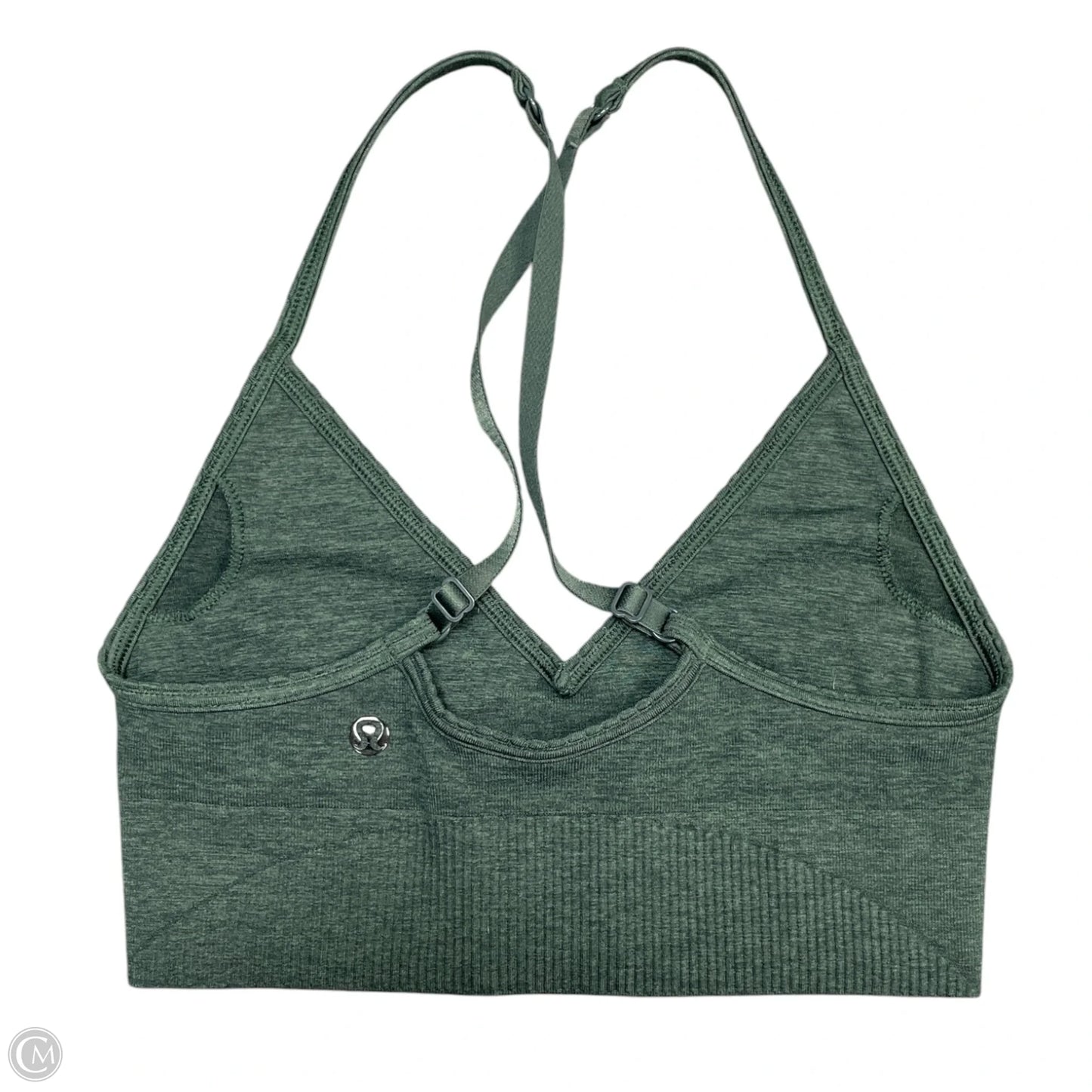 Athletic Bra By Lululemon In Green, Size: Xs