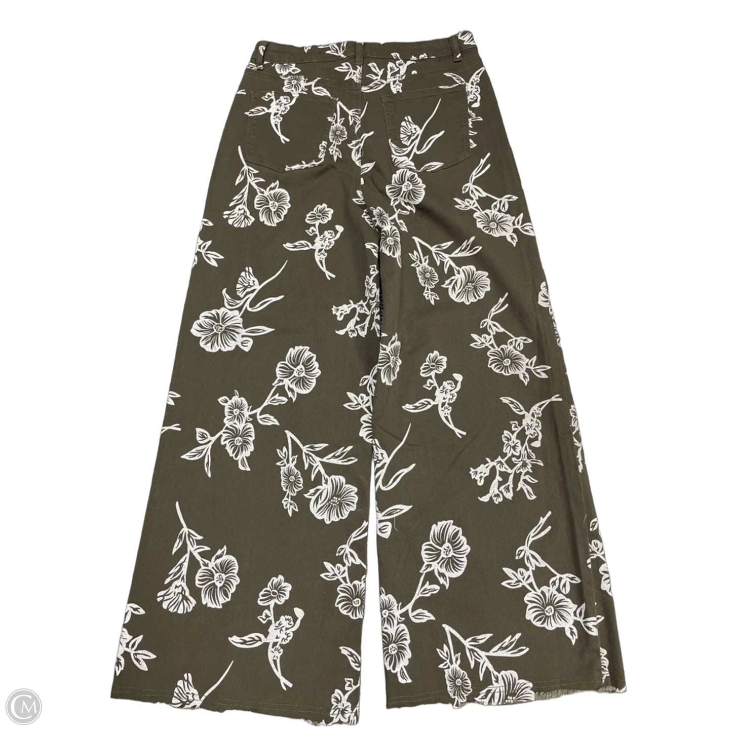 Pants Wide Leg By Easel In Grey, Size: L