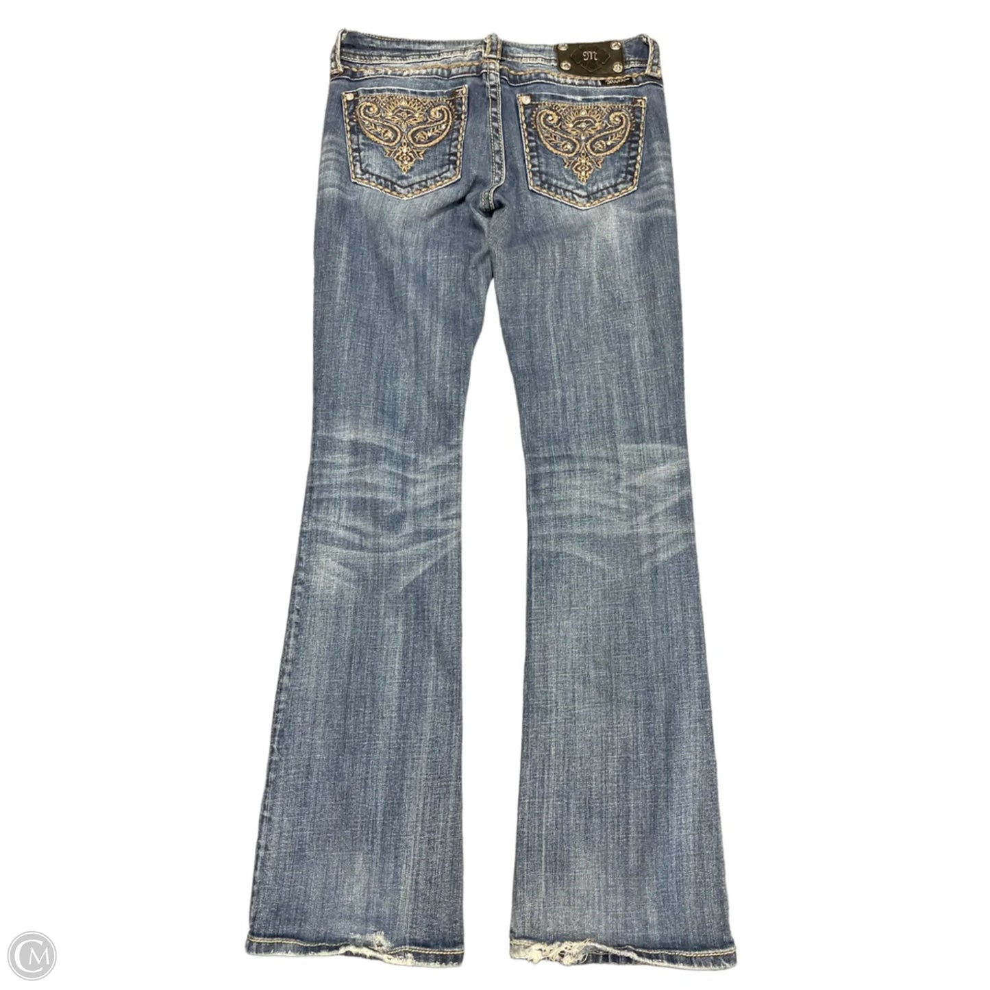 Jeans Boot Cut By Miss Me In Blue Denim, Size: 8