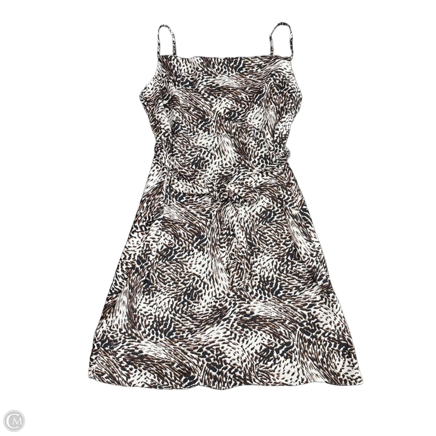 Dress Casual Short By Express In Leopard Print, Size: L