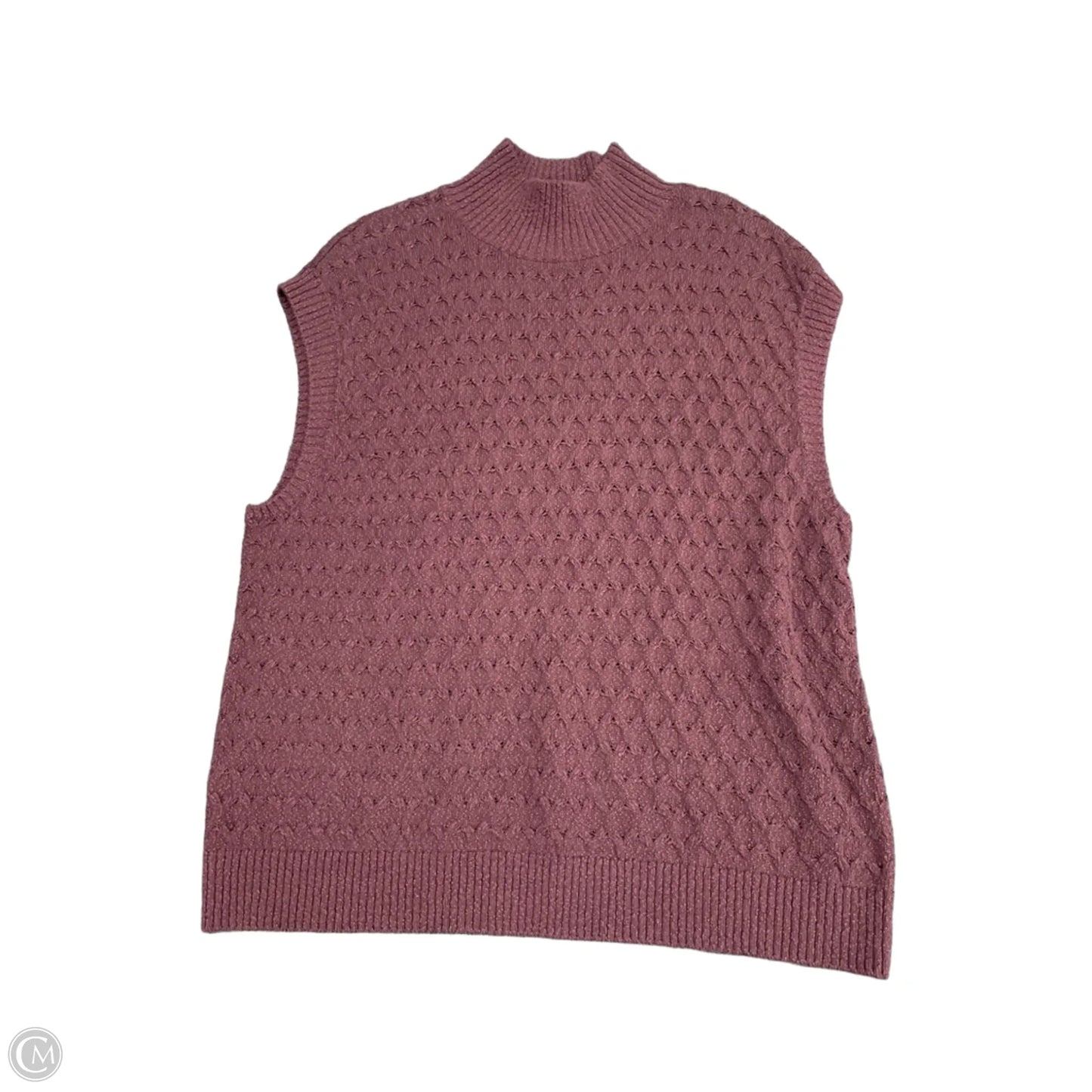 Vest Sweater By Free People In Purple, Size: M