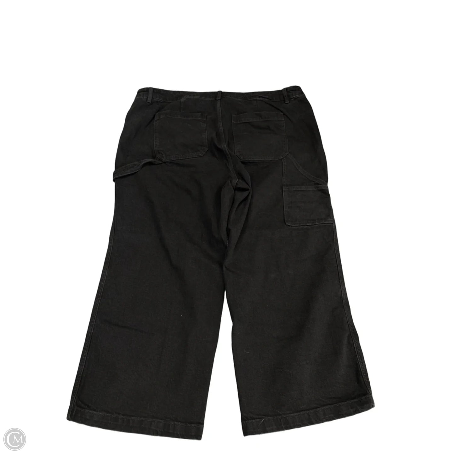 Jeans Wide Leg By Torrid In Black, Size: 22