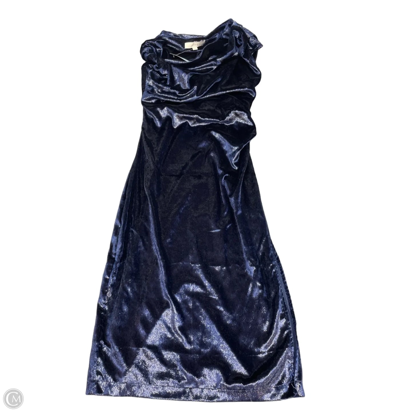 Dress Party Midi By Loft In Blue, Size: Sp
