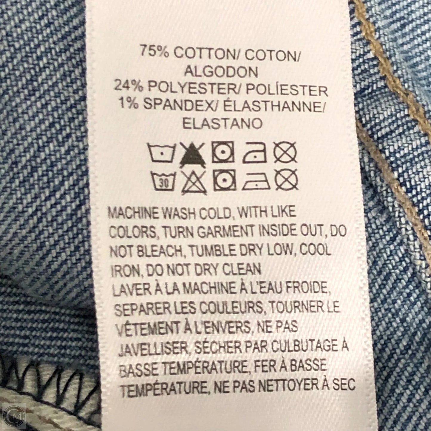 Jeans Cropped By Lucky Brand In Blue, Size: 2