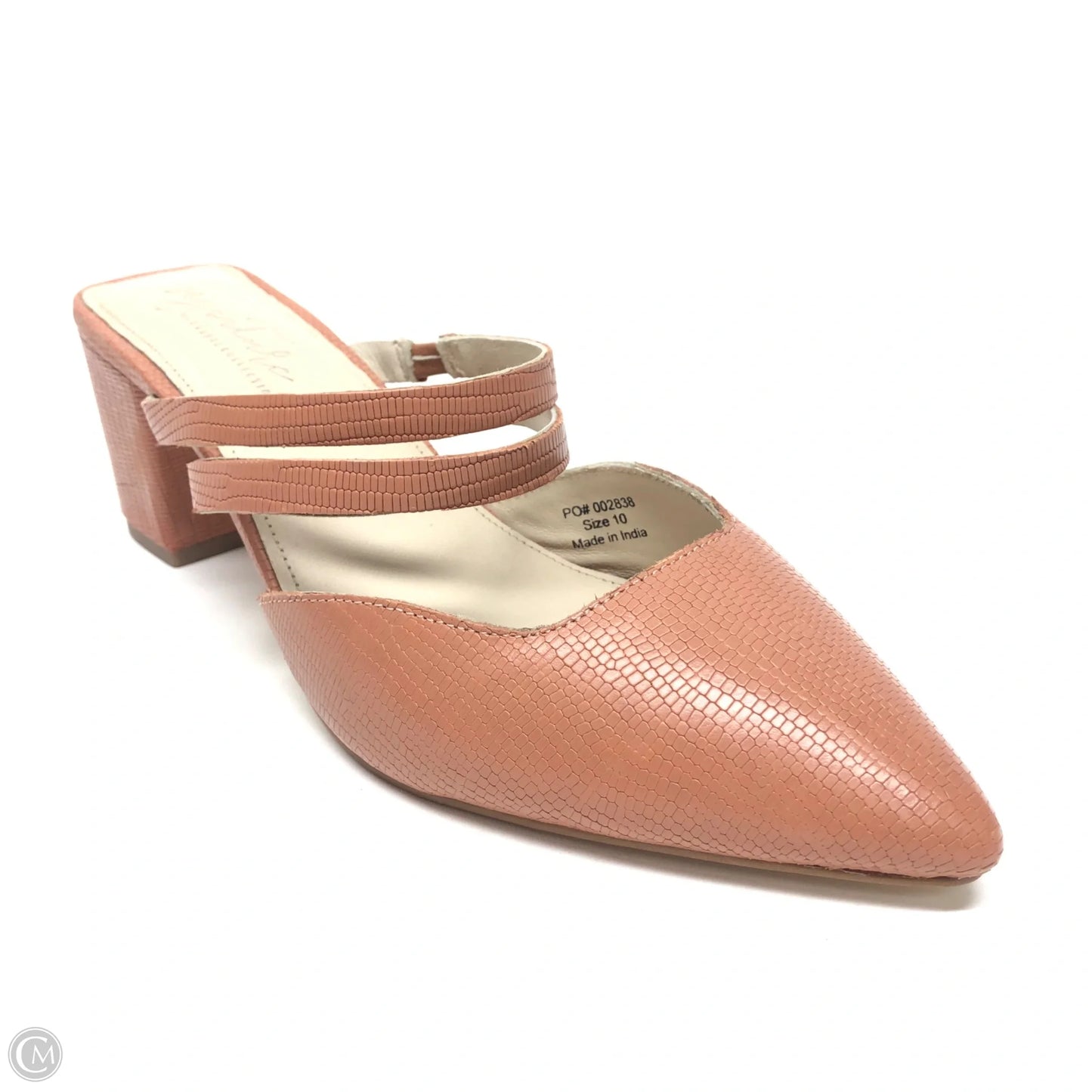 Shoes Heels Block By Journee In Mauve, Size: 10