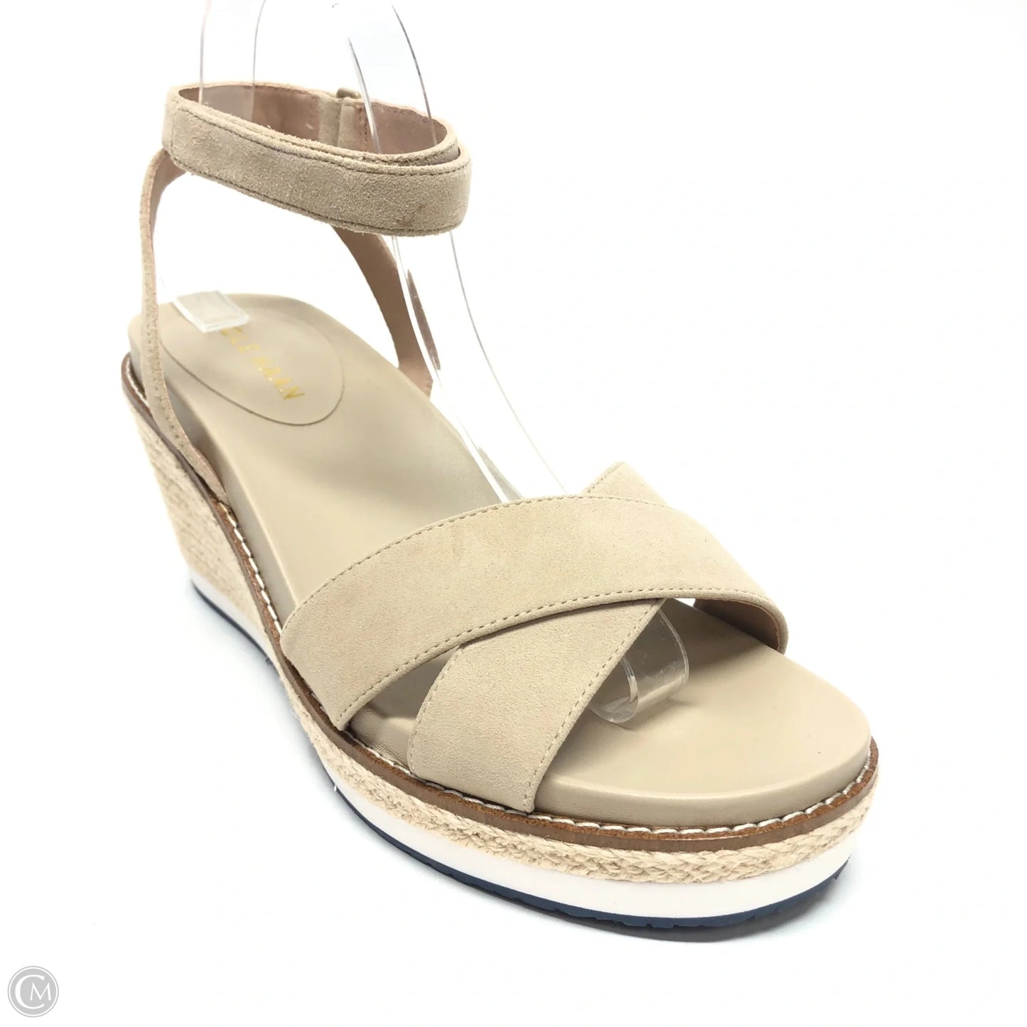 Shoes Heels Platform By Cole-haan In Beige, Size: 9.5