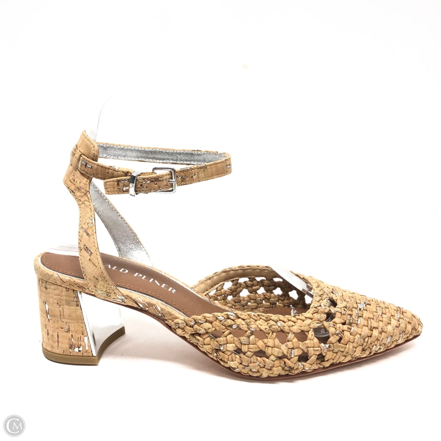 Shoes Heels Block By Donald Pliner In Tan, Size: 6.5