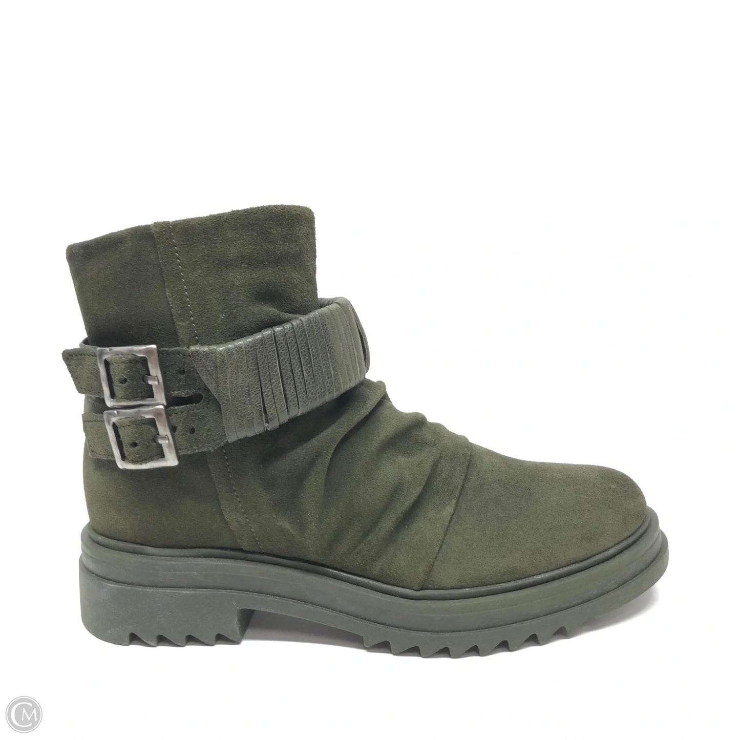 Boots Ankle Flats By Miz Mooz In Green, Size: 6
