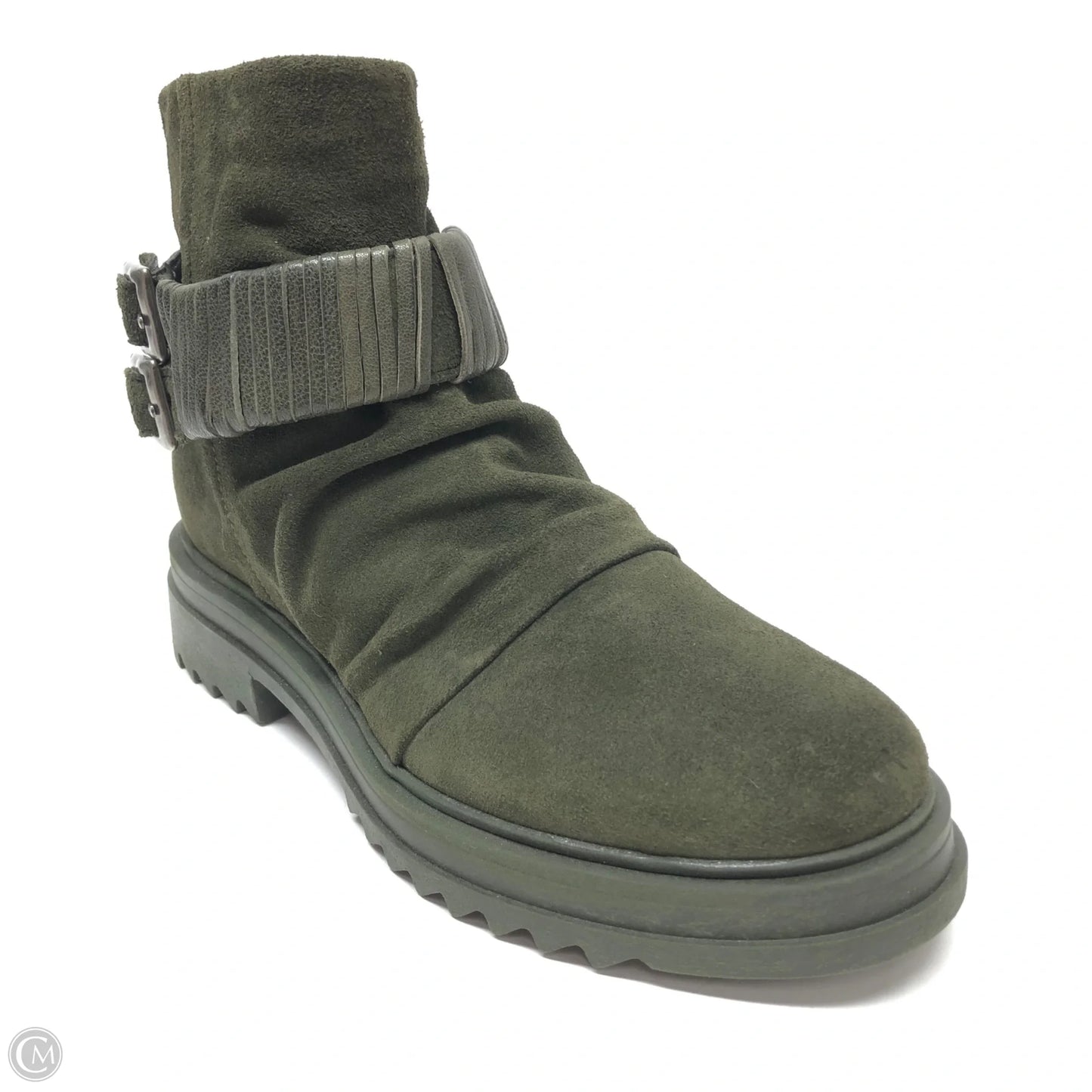 Boots Ankle Flats By Miz Mooz In Green, Size: 6