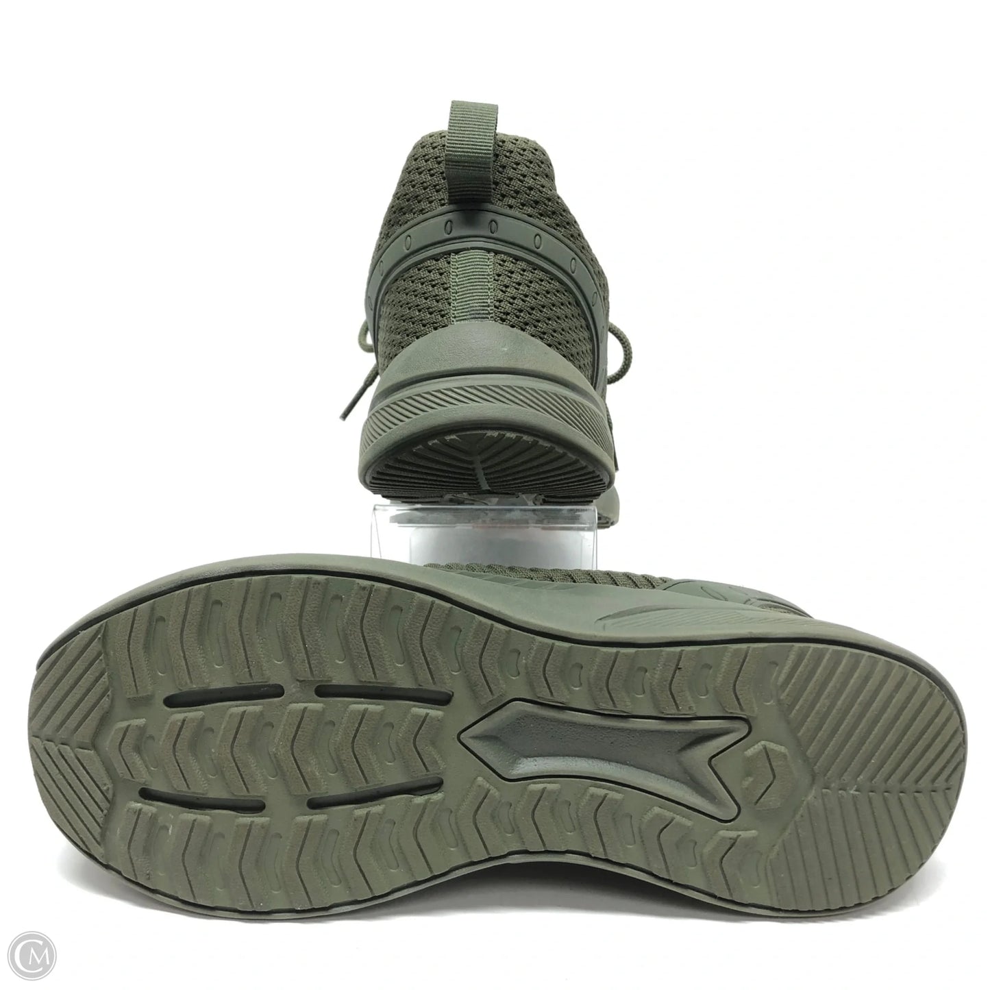 Shoes Athletic By Clothes Mentor In Green, Size: 10.5