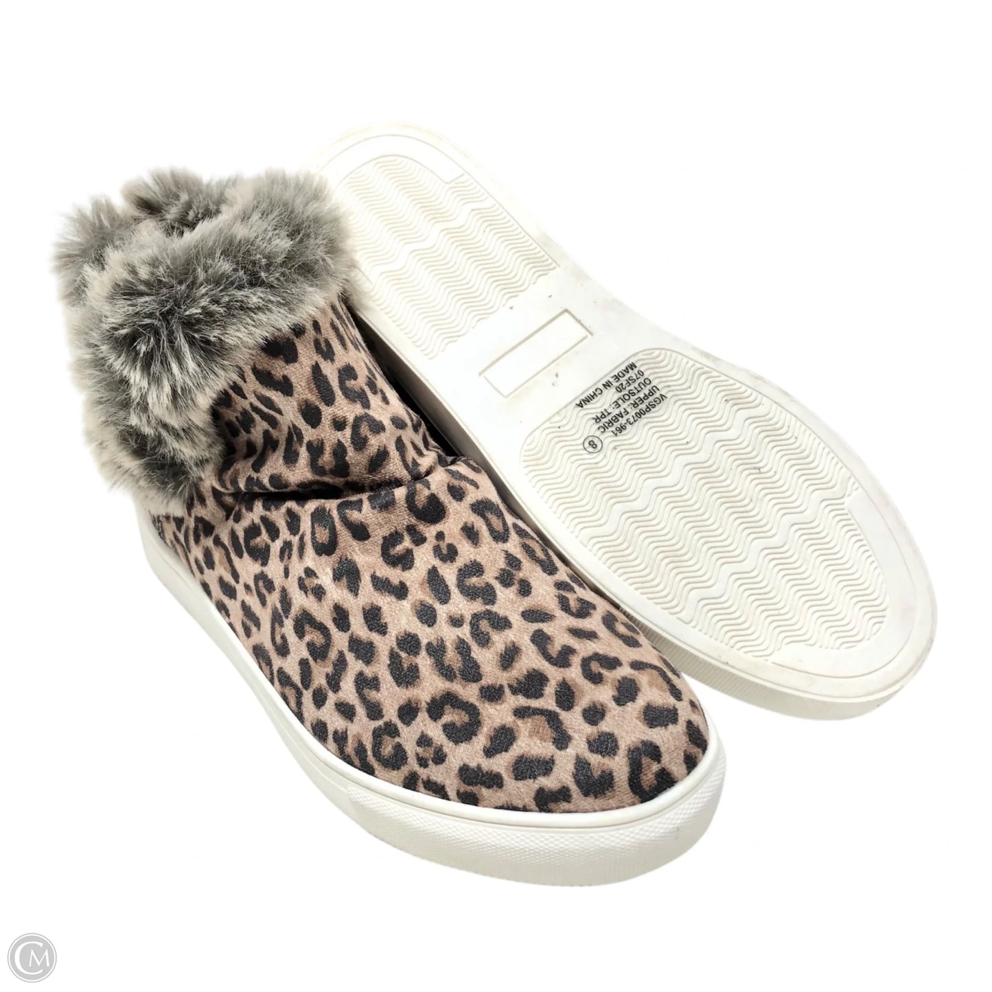 Shoes Sneakers By Very G In Animal Print, Size: 8