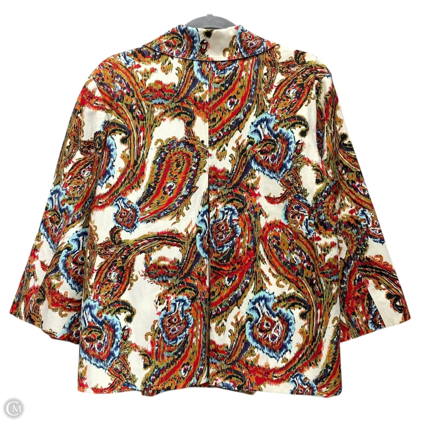 Blazer By Chicos In Multi-colored, Size: L