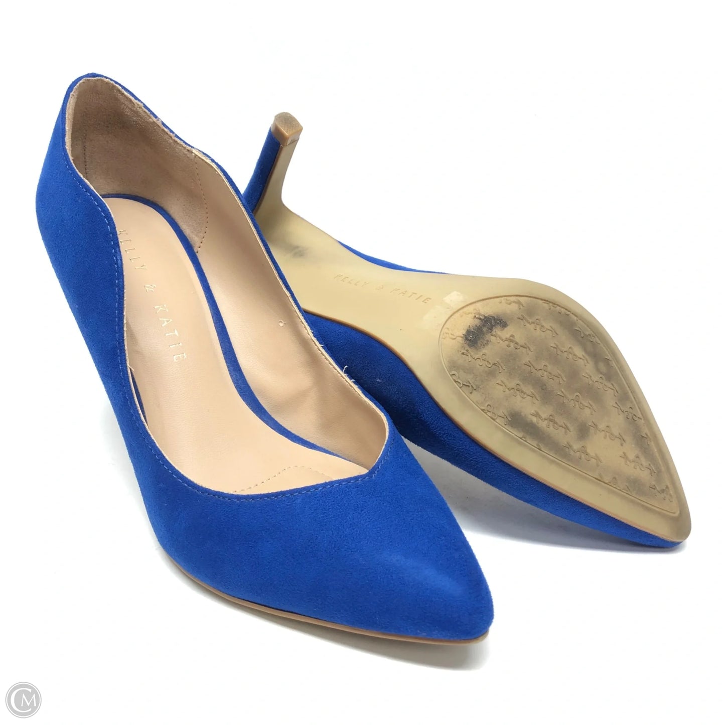 Shoes Heels Stiletto By Kelly And Katie In Blue, Size: 6.5