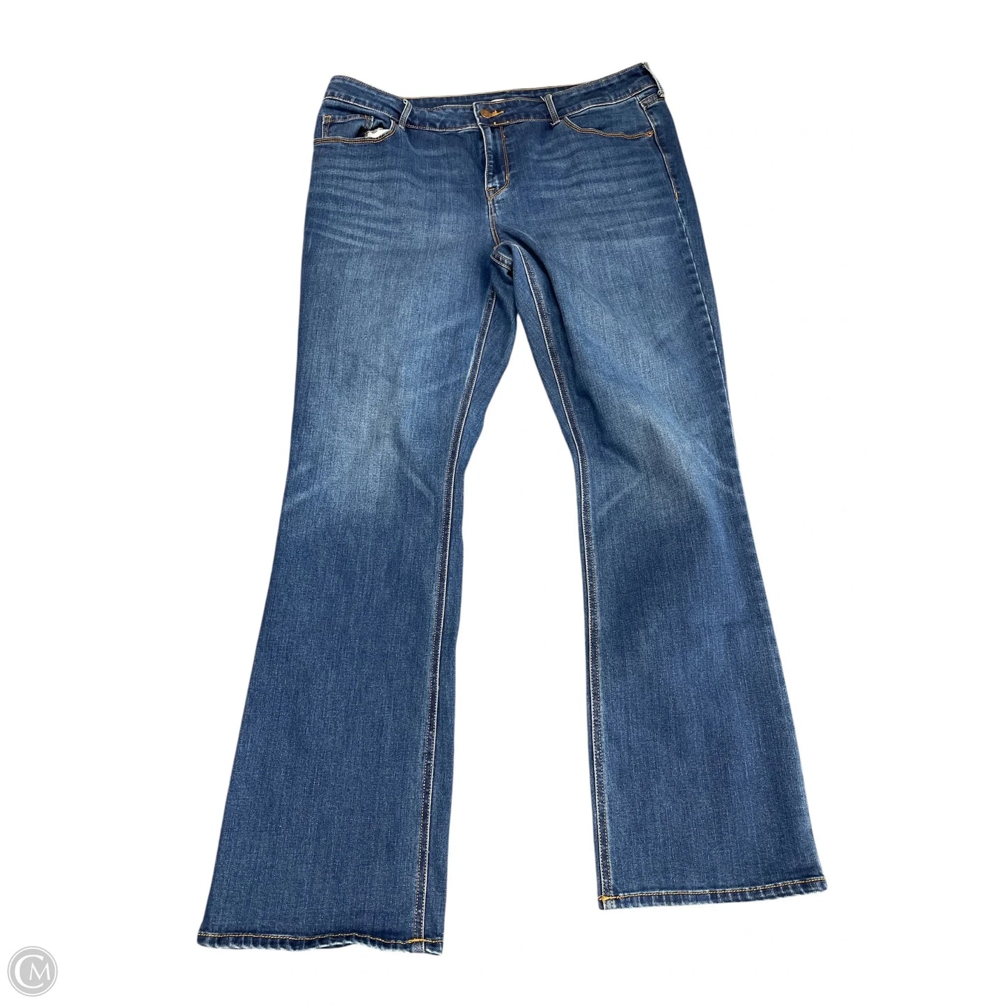 Jeans Boot Cut By Old Navy In Blue Denim, Size: 16