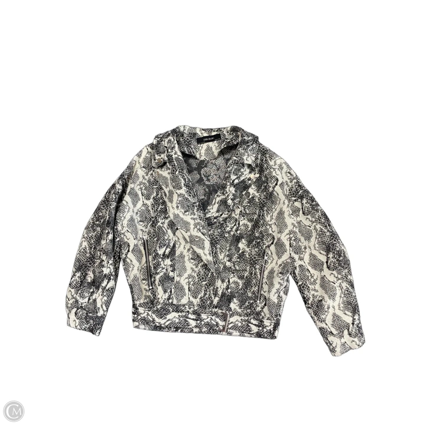 Jacket Other By Zara Basic In Animal Print, Size: S