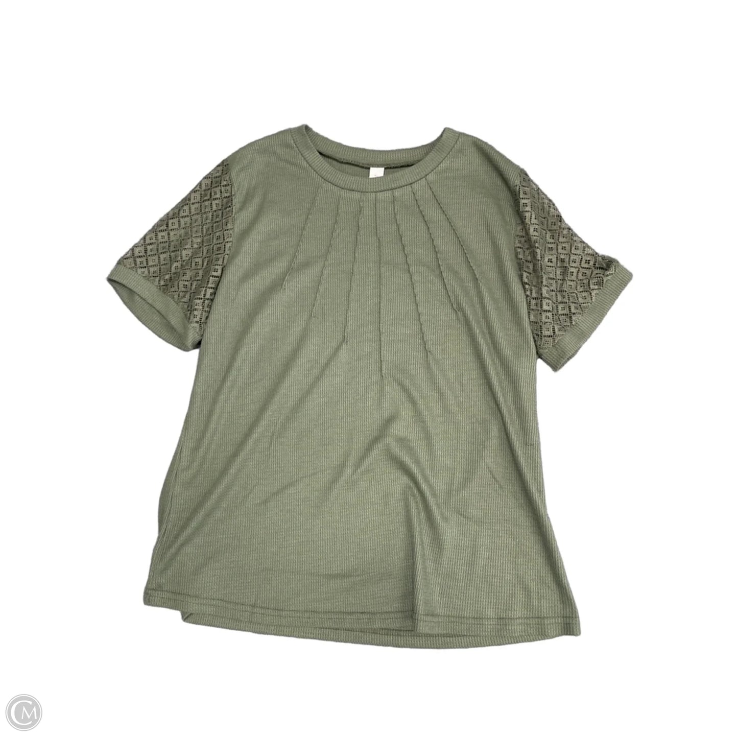 Top Short Sleeve By Clothes Mentor In Green, Size: Xl