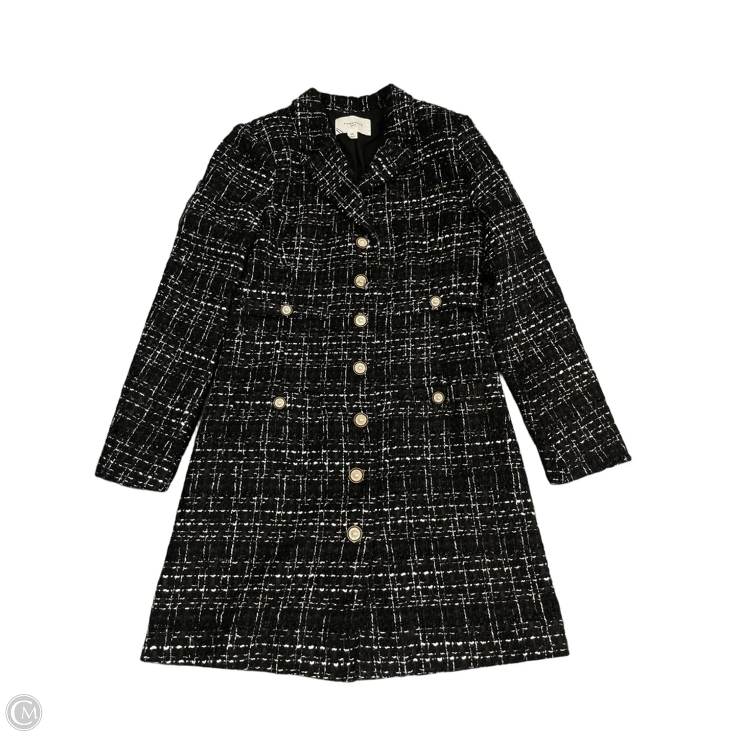 Dress Work By Pomander Place In Black & White, Size: Xs