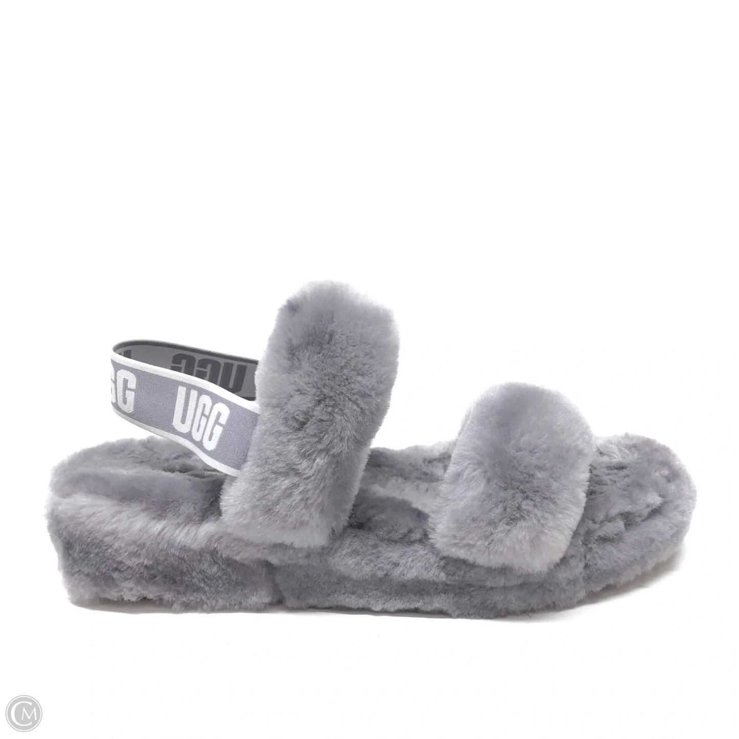 Slippers Designer By Ugg In Grey Size 11