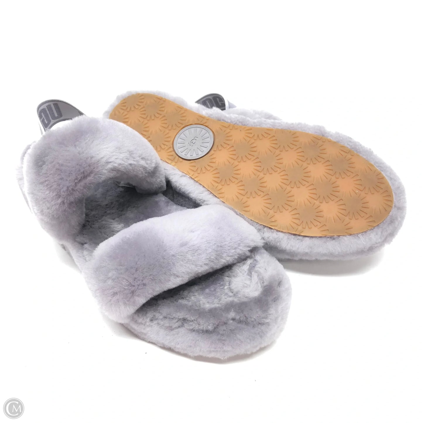 Slippers Designer By Ugg In Grey Size 11
