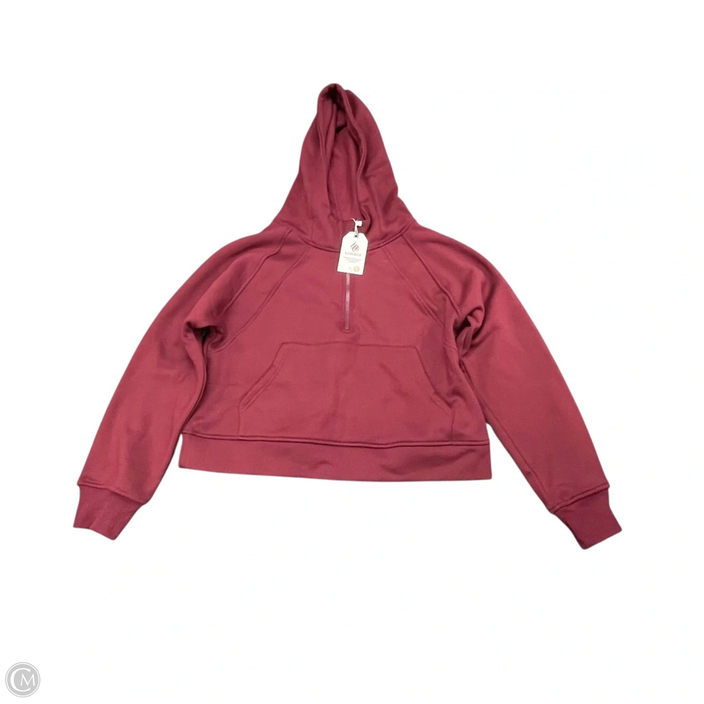 Sweatshirt Hoodie By Cme In Red, Size: L