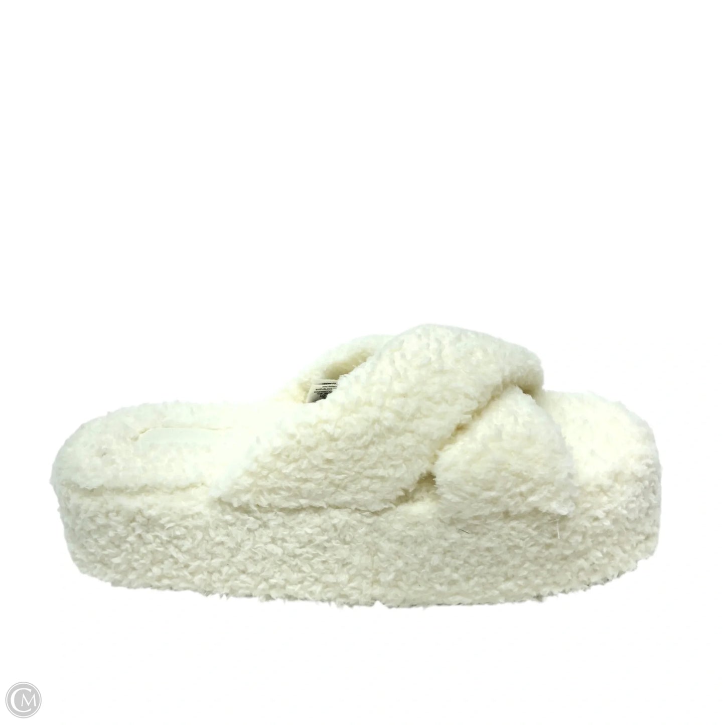Slippers By Pink In White