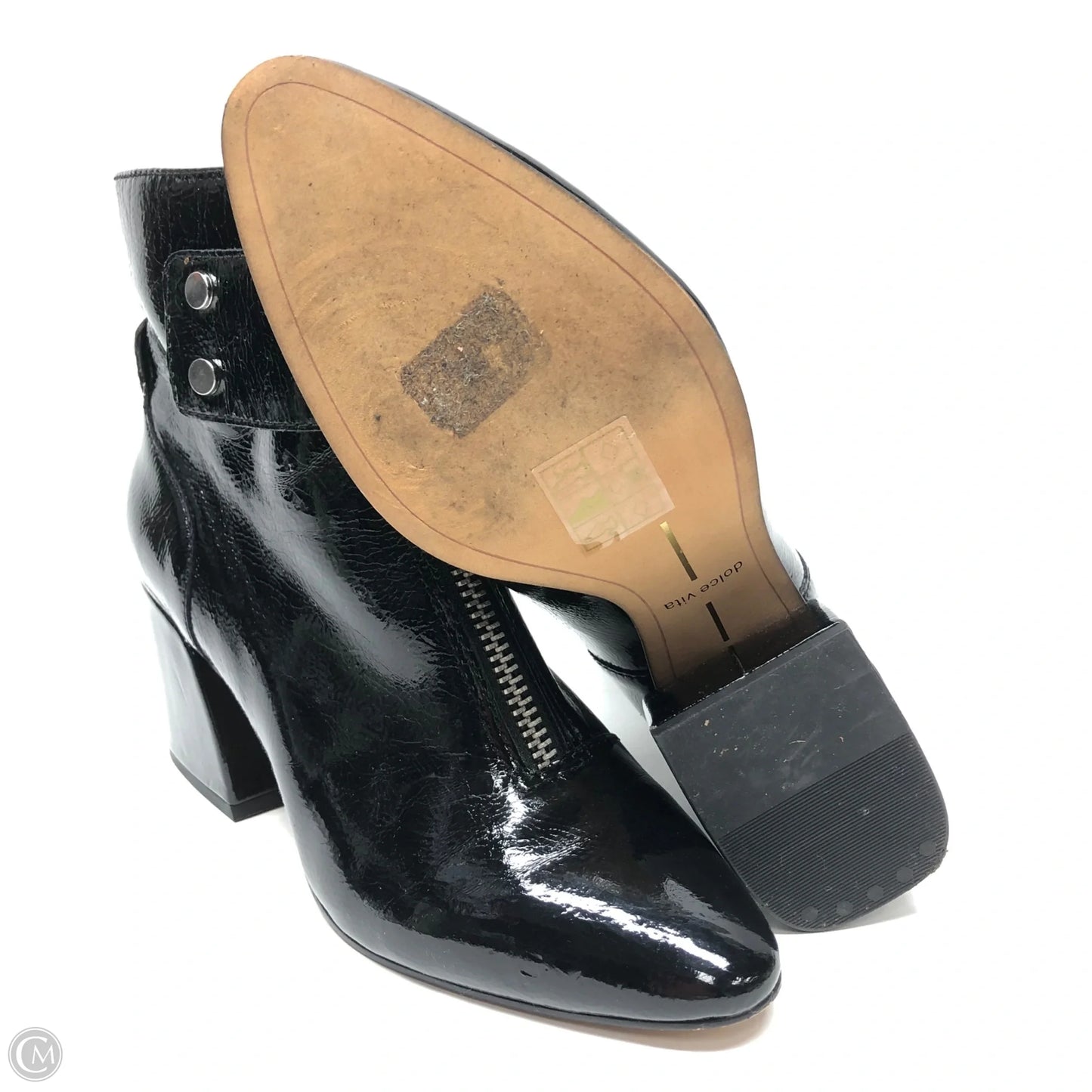 Boots Ankle Heels By Dolce Vita In Black, Size: 8