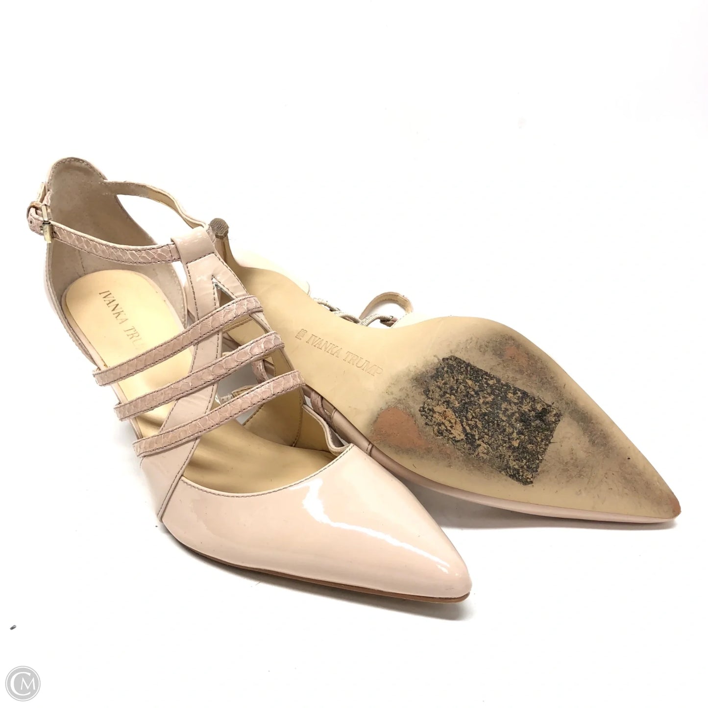 Shoes Heels Kitten By Ivanka Trump In Beige, Size: 9.5
