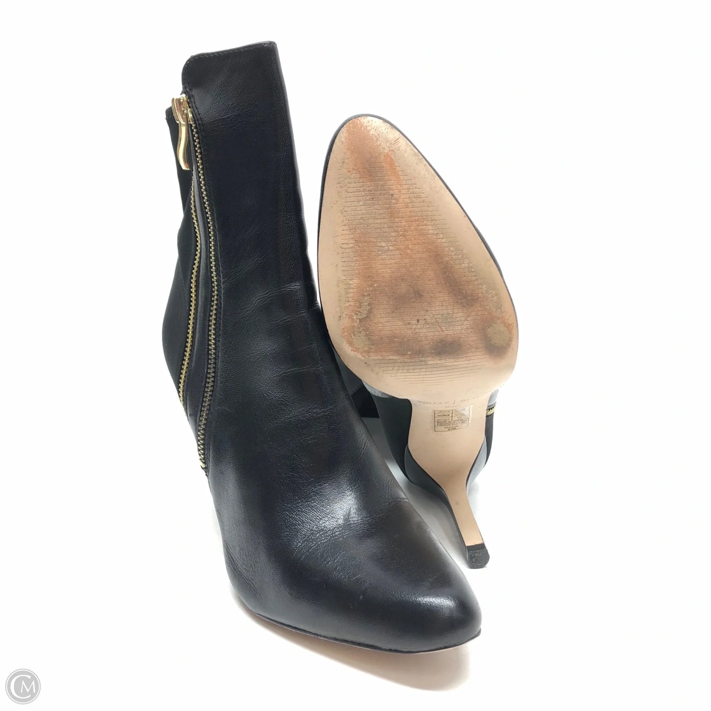 Boots Ankle Heels By White House Black Market In Black, Size: 9.5