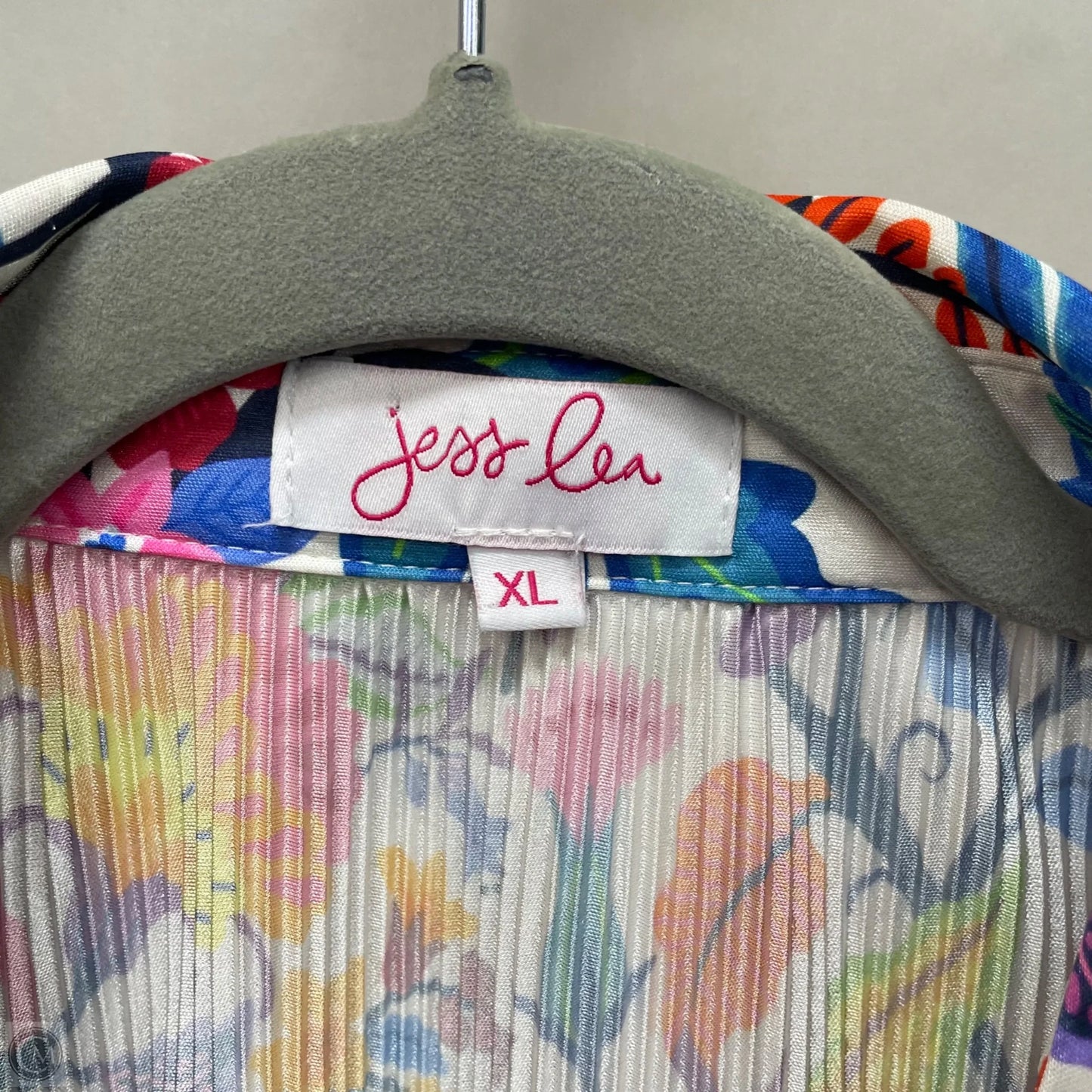 Top Long Sleeve By Jess Lea In Multi-colored, Size: Xl