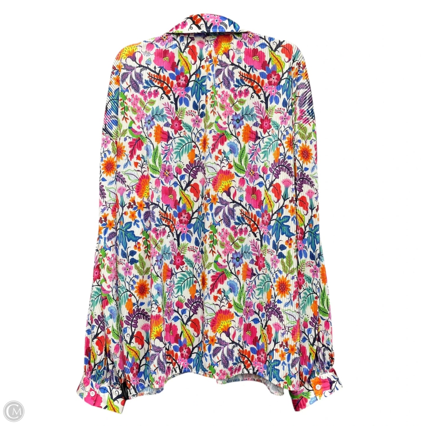 Top Long Sleeve By Jess Lea In Multi-colored, Size: Xl