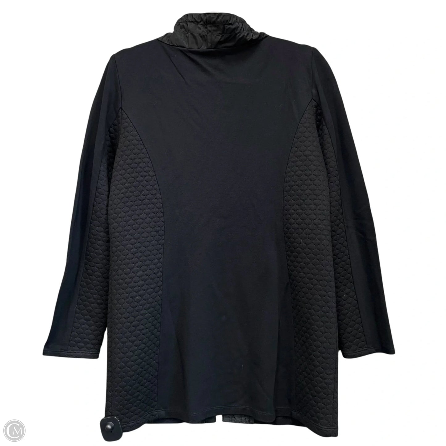 Athletic Jacket By Chicos In Black, Size: S