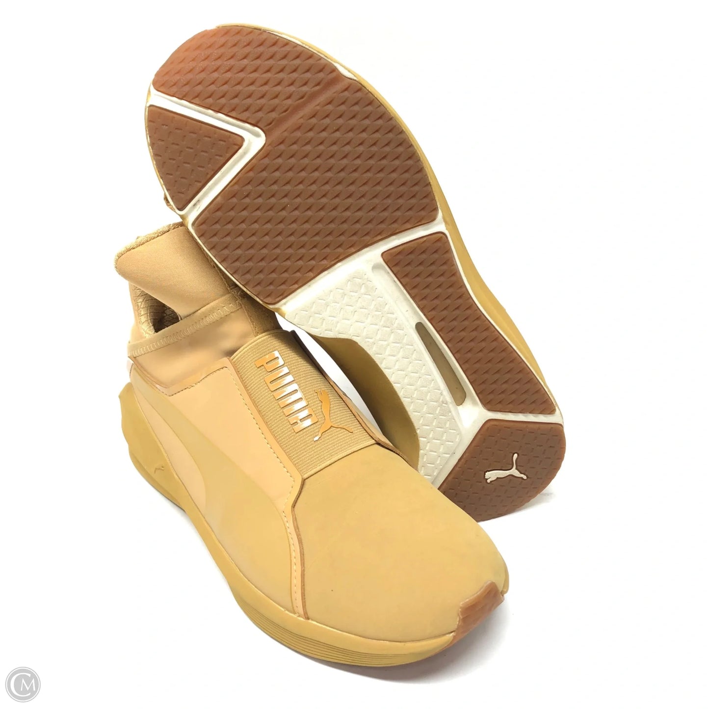 Shoes Sneakers By Puma In Tan, Size: 8.5