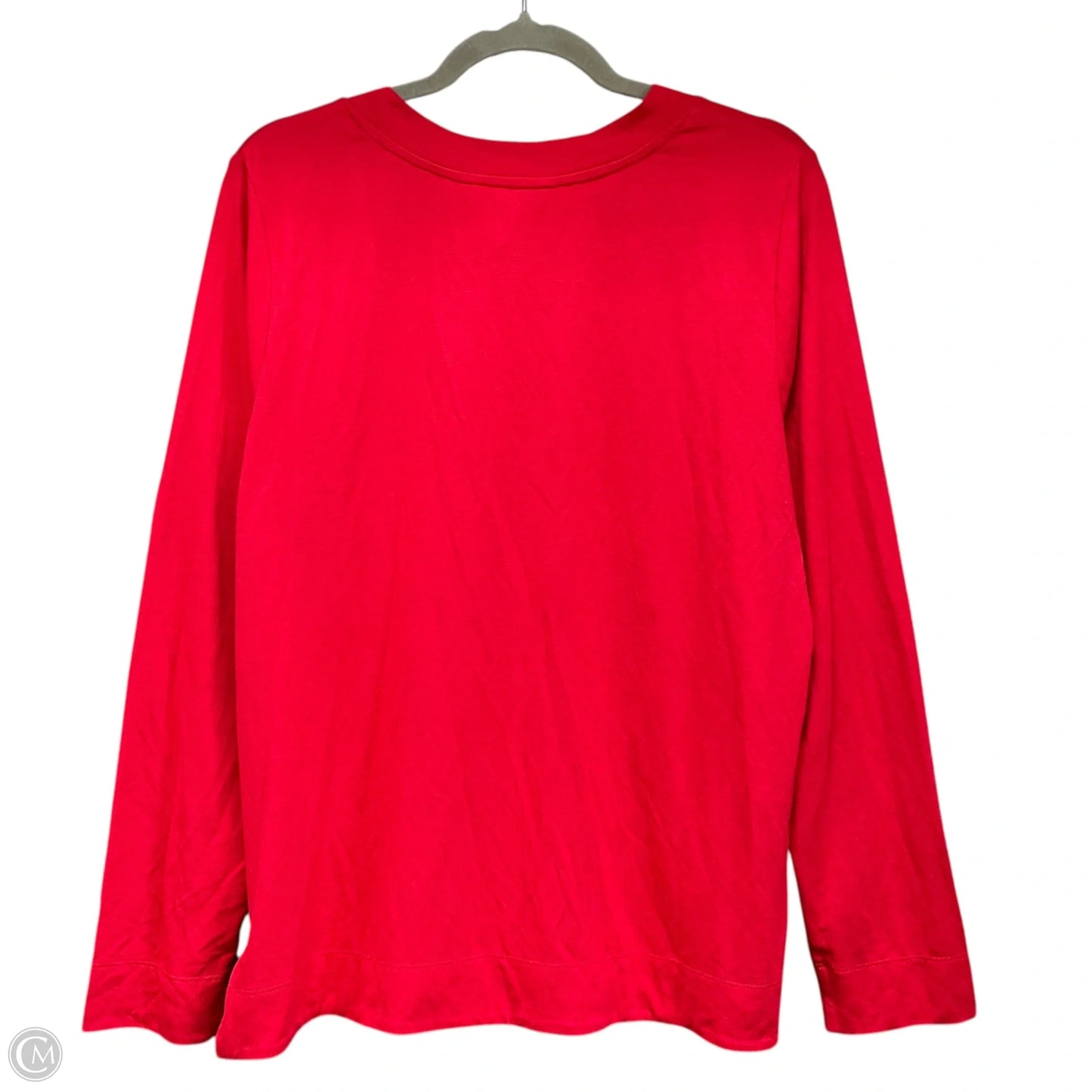 Top Long Sleeve By Tommy Bahama In Red, Size: L